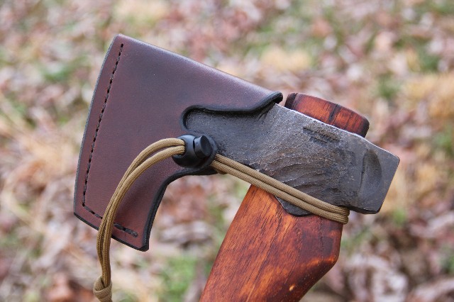 handmade, usa made, usa made axe, hatchet, chopping, wood chopping, outdoor, outdoorsman, survival, backwoodsman, hickory, axe made in america, axes made in the usa, ike bullington, isaac bullington, wolf valley forge, valley forge, pack axe, back packing, camping, trail axe, hunting axe, trappers axe, camp axe, bush axe, belt axe, pack axe, leather shoulder rig, chopping axe, leather axe carrier, shoulder sling for axe, carpenter's axe, Wolf Valley Forge, Wolf Valley Forge axe release