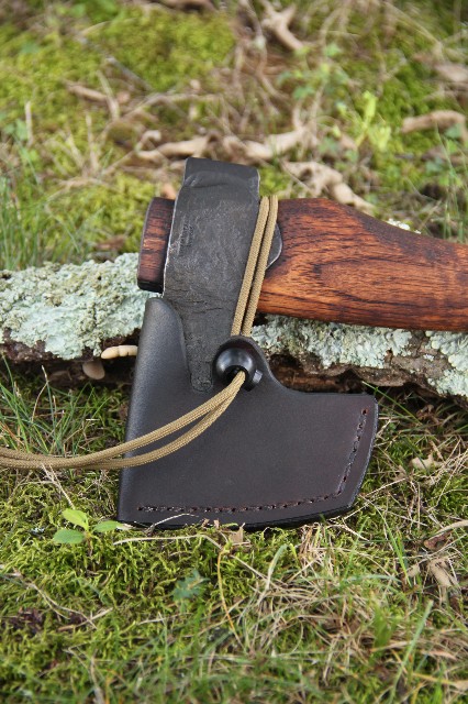 handmade, usa made, usa made axe, hatchet, chopping, wood chopping, outdoor, outdoorsman, survival, backwoodsman, hickory, axe made in america, axes made in the usa, ike bullington, isaac bullington, wolf valley forge, valley forge, pack axe, back packing, camping, trail axe, hunting axe, trappers axe, camp axe, bush axe, belt axe, pack axe, leather shoulder rig, chopping axe, leather axe carrier, shoulder sling for axe, carpenter's axe, Wolf Valley Forge, Wolf Valley Forge axe release, Axe Wax