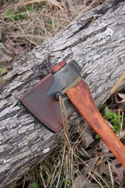 handmade, usa made, usa made axe, hatchet, chopping, wood chopping, outdoor, outdoorsman, survival, backwoodsman, hickory, axe made in america, axes made in the usa, ike bullington, isaac bullington, wolf valley forge, valley forge, pack axe, back packing, camping, trail axe, hunting axe, trappers axe, camp axe, bush axe, belt axe, pack axe, leather shoulder rig, chopping axe, leather axe carrier, shoulder sling for axe, carpenter's axe, Wolf Valley Forge, Wolf Valley Forge axe release, Axe Wax