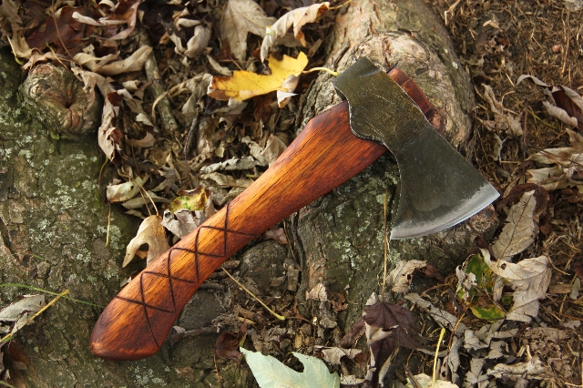 handmade, usa made, usa made axe, hatchet, chopping, wood chopping, outdoor, outdoorsman, survival, backwoodsman, hickory, axe made in america, axes made in the usa, ike bullington, isaac bullington, wolf valley forge, valley forge, pack axe, back packing, camping, trail axe, hunting axe, trappers axe, camp axe, bush axe, belt axe, pack axe, leather shoulder rig, chopping axe, leather axe carrier, shoulder sling for axe, carpenter's axe, Wolf Valley Forge, Wolf Valley Forge axe release, Axe Wax