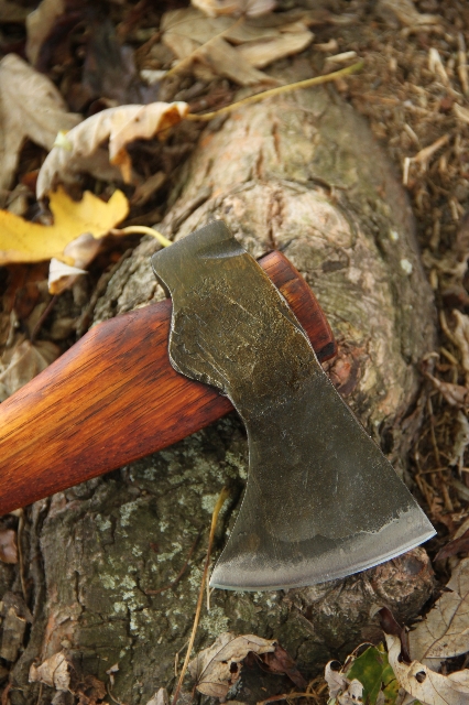 handmade, usa made, usa made axe, hatchet, chopping, wood chopping, outdoor, outdoorsman, survival, backwoodsman, hickory, axe made in america, axes made in the usa, ike bullington, isaac bullington, wolf valley forge, valley forge, pack axe, back packing, camping, trail axe, hunting axe, trappers axe, camp axe, bush axe, belt axe, pack axe, leather shoulder rig, chopping axe, leather axe carrier, shoulder sling for axe, carpenter's axe, Wolf Valley Forge, Wolf Valley Forge axe release, Axe Wax