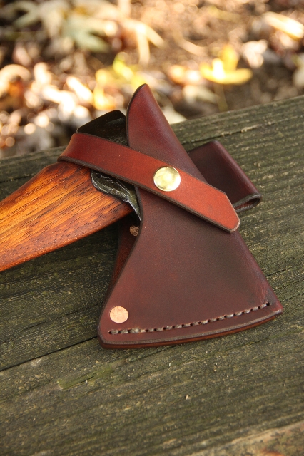 handmade, usa made, usa made axe, hatchet, chopping, wood chopping, outdoor, outdoorsman, survival, backwoodsman, hickory, axe made in america, axes made in the usa, ike bullington, isaac bullington, wolf valley forge, valley forge, pack axe, back packing, camping, trail axe, hunting axe, trappers axe, camp axe, bush axe, belt axe, pack axe, leather shoulder rig, chopping axe, leather axe carrier, shoulder sling for axe, carpenter's axe, Wolf Valley Forge, Wolf Valley Forge axe release, Axe Wax