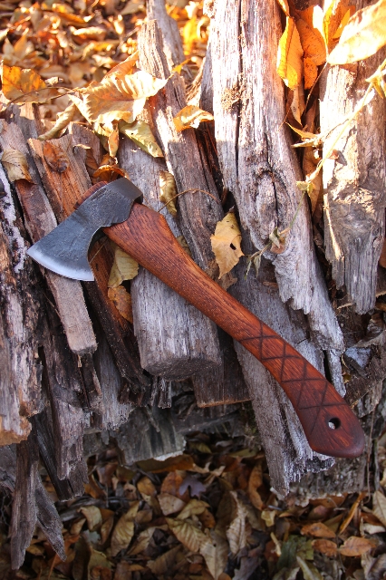 handmade, usa made, usa made axe, hatchet, chopping, wood chopping, outdoor, outdoorsman, survival, backwoodsman, hickory, axe made in america, axes made in the usa, ike bullington, isaac bullington, wolf valley forge, valley forge, pack axe, back packing, camping, trail axe, hunting axe, trappers axe, camp axe, bush axe, belt axe, pack axe, leather shoulder rig, chopping axe, leather axe carrier, shoulder sling for axe, carpenter's axe, Wolf Valley Forge, Wolf Valley Forge axe release, Axe Wax, haversack, go back, man purse, man bag, canvas bag, reenactor, reenacting