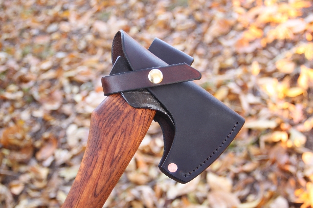 handmade, usa made, usa made axe, hatchet, chopping, wood chopping, outdoor, outdoorsman, survival, backwoodsman, hickory, axe made in america, axes made in the usa, ike bullington, isaac bullington, wolf valley forge, valley forge, pack axe, back packing, camping, trail axe, hunting axe, trappers axe, camp axe, bush axe, belt axe, pack axe, leather shoulder rig, chopping axe, leather axe carrier, shoulder sling for axe, carpenter's axe, Wolf Valley Forge, Wolf Valley Forge axe release, Axe Wax