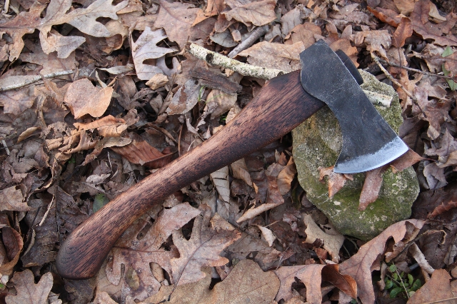 handmade, usa made, usa made axe, hatchet, chopping, wood chopping, outdoor, outdoorsman, survival, backwoodsman, hickory, axe made in america, axes made in the usa, ike bullington, isaac bullington, wolf valley forge, valley forge, pack axe, back packing, camping, trail axe, hunting axe, trappers axe, camp axe, bush axe, belt axe, pack axe, leather shoulder rig, chopping axe, leather axe carrier, shoulder sling for axe, carpenter's axe, Wolf Valley Forge, Wolf Valley Forge axe release, Axe Wax, haversack, go back, man purse, man bag, canvas bag, reenactor, reenacting