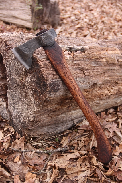 handmade, usa made, usa made axe, hatchet, chopping, wood chopping, outdoor, outdoorsman, survival, backwoodsman, hickory, axe made in america, axes made in the usa, ike bullington, isaac bullington, wolf valley forge, valley forge, pack axe, back packing, camping, trail axe, hunting axe, trappers axe, camp axe, bush axe, belt axe, pack axe, leather shoulder rig, chopping axe, leather axe carrier, shoulder sling for axe, carpenter's axe, Wolf Valley Forge, Wolf Valley Forge axe release, Axe Wax, haversack, go back, man purse, man bag, canvas bag, reenactor, reenacting, Trekker Axe