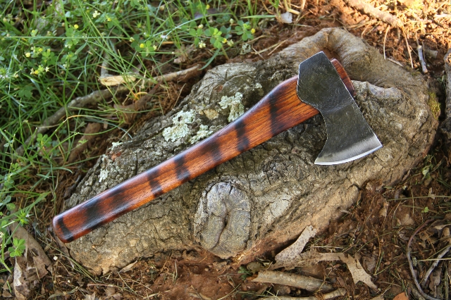 handmade, usa made, usa made axe, hatchet, chopping, wood chopping, outdoor, outdoorsman, survival, backwoodsman, hickory, axe made in america, axes made in the usa, ike bullington, isaac bullington, wolf valley forge, valley forge, pack axe, back packing, camping, trail axe, hunting axe, trappers axe, camp axe, bush axe, belt axe, pack axe, leather shoulder rig, chopping axe, leather axe carrier, shoulder sling for axe, carpenter's axe, Wolf Valley Forge, Wolf Valley Forge axe release, Axe Wax, haversack, go back, man purse, man bag, canvas bag, reenactor, reenacting, Trekker Axe