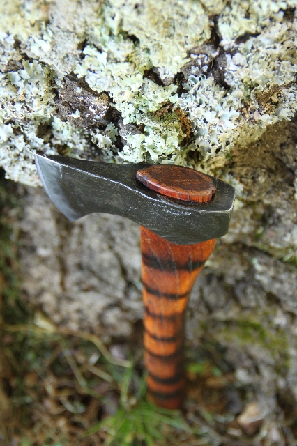 handmade, usa made, usa made axe, hatchet, chopping, wood chopping, outdoor, outdoorsman, survival, backwoodsman, hickory, axe made in america, axes made in the usa, ike bullington, isaac bullington, wolf valley forge, valley forge, pack axe, back packing, camping, trail axe, hunting axe, trappers axe, camp axe, bush axe, belt axe, pack axe, leather shoulder rig, chopping axe, leather axe carrier, shoulder sling for axe, carpenter's axe, Wolf Valley Forge, Wolf Valley Forge axe release, Axe Wax, haversack, go back, man purse, man bag, canvas bag, reenactor, reenacting, Trekker Axe