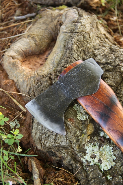 handmade, usa made, usa made axe, hatchet, chopping, wood chopping, outdoor, outdoorsman, survival, backwoodsman, hickory, axe made in america, axes made in the usa, ike bullington, isaac bullington, wolf valley forge, valley forge, pack axe, back packing, camping, trail axe, hunting axe, trappers axe, camp axe, bush axe, belt axe, pack axe, leather shoulder rig, chopping axe, leather axe carrier, shoulder sling for axe, carpenter's axe, Wolf Valley Forge, Wolf Valley Forge axe release, Axe Wax, haversack, go back, man purse, man bag, canvas bag, reenactor, reenacting, Trekker Axe