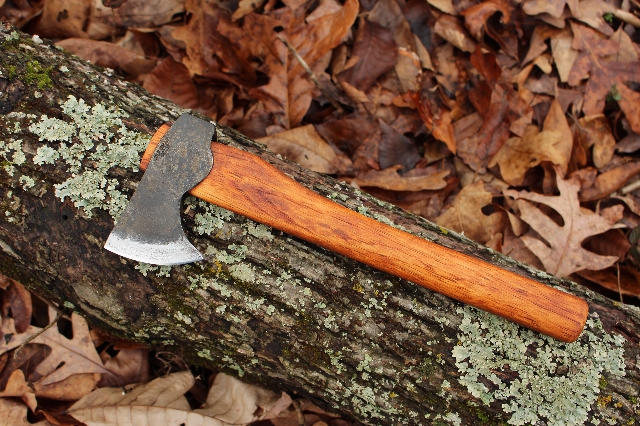 handmade, usa made, usa made axe, hatchet, chopping, wood chopping, outdoor, outdoorsman, survival, backwoodsman, hickory, axe made in america, axes made in the usa, ike bullington, wolf valley forge, valley forge, pack axe, back packing, camping, trail axe, hunting axe, trappers axe, camp axe, bush axe, belt axe, pack axe, leather shoulder rig, chopping axe, leather axe carrier, shoulder sling for axe, carpenter's axe, Wolf Valley Forge, Wolf Valley Forge axe release, Axe Wax, haversack, go back, man purse, man bag, canvas bag, reenactor, reenacting, Trekker Axe, Axe Life