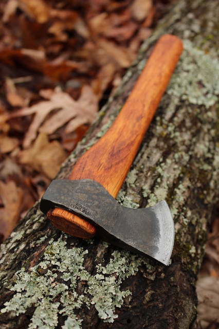 handmade, usa made, usa made axe, hatchet, chopping, wood chopping, outdoor, outdoorsman, survival, backwoodsman, hickory, axe made in america, axes made in the usa, ike bullington, wolf valley forge, valley forge, pack axe, back packing, camping, trail axe, hunting axe, trappers axe, camp axe, bush axe, belt axe, pack axe, leather shoulder rig, chopping axe, leather axe carrier, shoulder sling for axe, carpenter's axe, Wolf Valley Forge, Wolf Valley Forge axe release, Axe Wax, haversack, go back, man purse, man bag, canvas bag, reenactor, reenacting, Trekker Axe, Axe Life