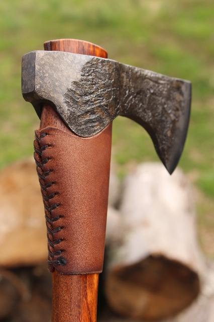 handmade, usa made, usa made axe, hatchet, chopping, wood chopping, outdoor, outdoorsman, survival, backwoodsman, hickory, axe made in america, axes made in the usa, ike bullington, wolf valley forge, valley forge, pack axe, back packing, camping, trail axe, hunting axe, trappers axe, camp axe, bush axe, belt axe, pack axe, leather shoulder rig, chopping axe, leather axe carrier, shoulder sling for axe, carpenter's axe, Wolf Valley Forge, Wolf Valley Forge axe release, Axe Wax, haversack, go back, man purse, man bag, canvas bag, reenactor, reenacting, Trekker Axe, Axe Life