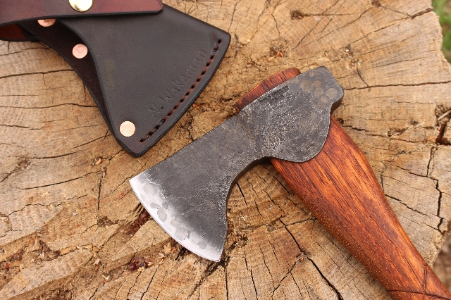 handmade, usa made, usa made axe, hatchet, chopping, wood chopping, outdoor, outdoorsman, survival, backwoodsman, hickory, axe made in america, axes made in the usa, ike bullington, wolf valley forge, valley forge, pack axe, back packing, camping, trail axe, hunting axe, trappers axe, camp axe, bush axe, belt axe, pack axe, leather shoulder rig, chopping axe, leather axe carrier, shoulder sling for axe, carpenter's axe, Wolf Valley Forge, Wolf Valley Forge axe release, Axe Wax, haversack, go back, man purse, man bag, canvas bag, reenactor, reenacting, Trekker Axe, Axe Life