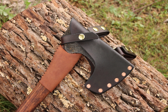 handmade, usa made, usa made axe, hatchet, chopping, wood chopping, outdoor, outdoorsman, survival, backwoodsman, hickory, axe made in america, axes made in the usa, ike bullington, wolf valley forge, valley forge, pack axe, back packing, camping, trail axe, hunting axe, trappers axe, camp axe, bush axe, belt axe, pack axe, leather shoulder rig, chopping axe, leather axe carrier, shoulder sling for axe, carpenter's axe, Wolf Valley Forge, Wolf Valley Forge axe release, Axe Wax, haversack, go back, man purse, man bag, canvas bag, reenactor, reenacting, Trekker Axe, Axe Life