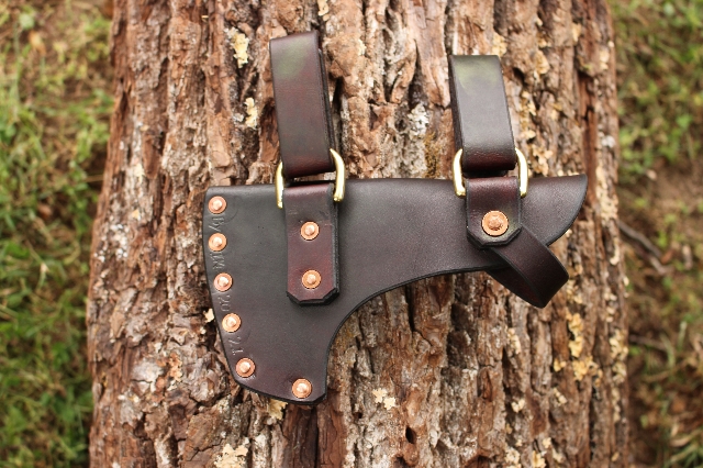 handmade, usa made, usa made axe, hatchet, chopping, wood chopping, outdoor, outdoorsman, survival, backwoodsman, hickory, axe made in america, axes made in the usa, ike bullington, wolf valley forge, valley forge, pack axe, back packing, camping, trail axe, hunting axe, trappers axe, camp axe, bush axe, belt axe, pack axe, leather shoulder rig, chopping axe, leather axe carrier, shoulder sling for axe, carpenter's axe, Wolf Valley Forge, Wolf Valley Forge axe release, Axe Wax, haversack, go back, man purse, man bag, canvas bag, reenactor, reenacting, Trekker Axe, Axe Life