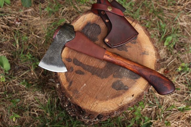 handmade, usa made, usa made axe, hatchet, chopping, wood chopping, outdoor, outdoorsman, survival, backwoodsman, hickory, axe made in america, axes made in the usa, ike bullington, wolf valley forge, valley forge, pack axe, back packing, camping, trail axe, hunting axe, trappers axe, camp axe, bush axe, belt axe, pack axe, leather shoulder rig, chopping axe, leather axe carrier, shoulder sling for axe, carpenter's axe, Wolf Valley Forge, Wolf Valley Forge axe release, Axe Wax, haversack, go back, man purse, man bag, canvas bag, reenactor, reenacting, Trekker Axe, Axe Life