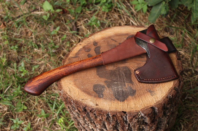 handmade, usa made, usa made axe, hatchet, chopping, wood chopping, outdoor, outdoorsman, survival, backwoodsman, hickory, axe made in america, axes made in the usa, ike bullington, wolf valley forge, valley forge, pack axe, back packing, camping, trail axe, hunting axe, trappers axe, camp axe, bush axe, belt axe, pack axe, leather shoulder rig, chopping axe, leather axe carrier, shoulder sling for axe, carpenter's axe, Wolf Valley Forge, Wolf Valley Forge axe release, Axe Wax, haversack, go back, man purse, man bag, canvas bag, reenactor, reenacting, Trekker Axe, Axe Life