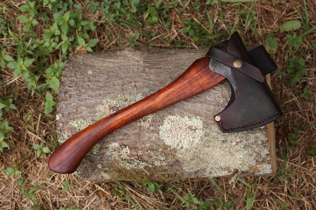 handmade, usa made, usa made axe, hatchet, chopping, wood chopping, outdoor, outdoorsman, survival, backwoodsman, hickory, axe made in america, axes made in the usa, ike bullington, wolf valley forge, valley forge, pack axe, back packing, camping, trail axe, hunting axe, trappers axe, camp axe, bush axe, belt axe, pack axe, leather shoulder rig, chopping axe, leather axe carrier, shoulder sling for axe, carpenter's axe, Wolf Valley Forge, Wolf Valley Forge axe release, Axe Wax, haversack, go back, man purse, man bag, canvas bag, reenactor, reenacting, Trekker Axe, Axe Life