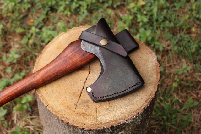 handmade, usa made, usa made axe, hatchet, chopping, wood chopping, outdoor, outdoorsman, survival, backwoodsman, hickory, axe made in america, axes made in the usa, ike bullington, wolf valley forge, valley forge, pack axe, back packing, camping, trail axe, hunting axe, trappers axe, camp axe, bush axe, belt axe, pack axe, leather shoulder rig, chopping axe, leather axe carrier, shoulder sling for axe, carpenter's axe, Wolf Valley Forge, Wolf Valley Forge axe release, Axe Wax, haversack, go back, man purse, man bag, canvas bag, reenactor, reenacting, Trekker Axe, Axe Life