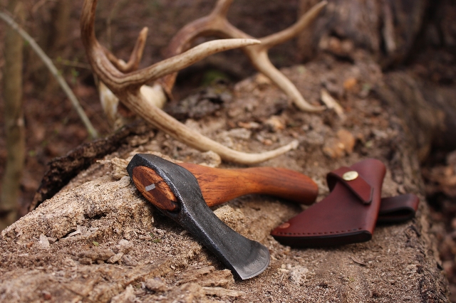 handmade, usa made, usa made axe, hatchet, chopping, wood chopping, outdoor, outdoorsman, survival, backwoodsman, hickory, axe made in america, axes made in the usa, ike bullington, wolf valley forge, valley forge, pack axe, back packing, camping, trail axe, hunting axe, trappers axe, camp axe, bush axe, belt axe, pack axe, leather shoulder rig, chopping axe, leather axe carrier, shoulder sling for axe, carpenter's axe, Wolf Valley Forge, Wolf Valley Forge axe release, Axe Wax, haversack, go back, man purse, man bag, canvas bag, reenactor, reenacting, Trekker Axe, Axe Life