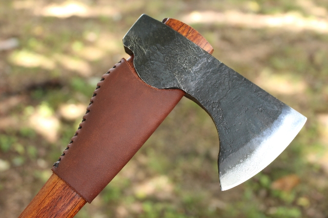 handmade, usa made, usa made axe, hatchet, chopping, wood chopping, outdoor, outdoorsman, survival, backwoodsman, hickory, axe made in america, axes made in the usa, ike bullington, wolf valley forge, valley forge, pack axe, back packing, camping, trail axe, hunting axe, trappers axe, camp axe, bush axe, belt axe, pack axe, leather shoulder rig, chopping axe, leather axe carrier, shoulder sling for axe, carpenter's axe, Wolf Valley Forge, Wolf Valley Forge axe release, Axe Wax, haversack, go back, man purse, man bag, canvas bag, reenactor, reenacting, Trekker Axe, Axe Life