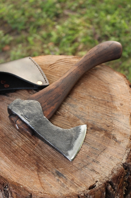 handmade, usa made, usa made axe, hatchet, chopping, wood chopping, outdoor, outdoorsman, survival, backwoodsman, hickory, axe made in america, axes made in the usa, ike bullington, wolf valley forge, valley forge, pack axe, back packing, camping, trail axe, hunting axe, trappers axe, camp axe, bush axe, belt axe, pack axe, leather shoulder rig, chopping axe, leather axe carrier, shoulder sling for axe, carpenter's axe, Wolf Valley Forge, Wolf Valley Forge axe release, Axe Wax, haversack, go back, man purse, man bag, canvas bag, reenactor, reenacting, Trekker Axe, Axe Life
