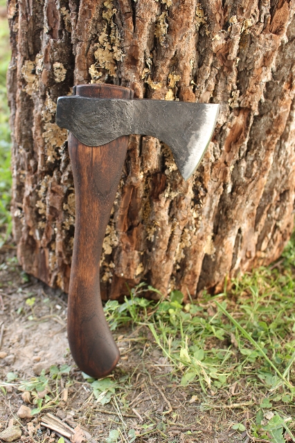 handmade, usa made, usa made axe, hatchet, chopping, wood chopping, outdoor, outdoorsman, survival, backwoodsman, hickory, axe made in america, axes made in the usa, ike bullington, wolf valley forge, valley forge, pack axe, back packing, camping, trail axe, hunting axe, trappers axe, camp axe, bush axe, belt axe, pack axe, leather shoulder rig, chopping axe, leather axe carrier, shoulder sling for axe, carpenter's axe, Wolf Valley Forge, Wolf Valley Forge axe release, Axe Wax, haversack, go back, man purse, man bag, canvas bag, reenactor, reenacting, Trekker Axe, Axe Life
