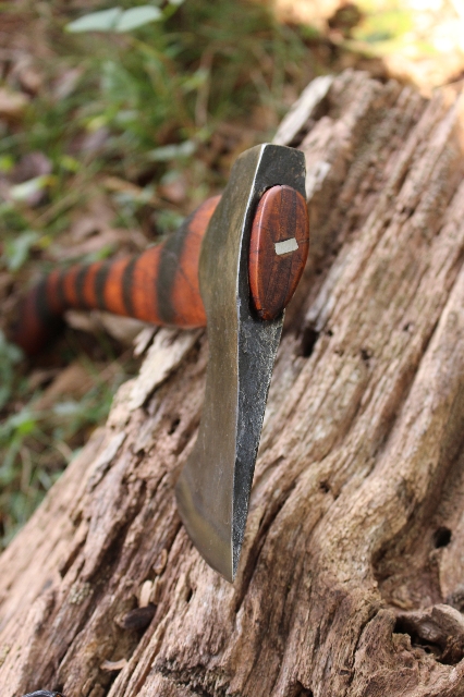 handmade, usa made, usa made axe, hatchet, chopping, wood chopping, outdoor, outdoorsman, survival, backwoodsman, hickory, axe made in america, axes made in the usa, ike bullington, wolf valley forge, valley forge, pack axe, back packing, camping, trail axe, hunting axe, trappers axe, camp axe, bush axe, belt axe, pack axe, leather shoulder rig, chopping axe, leather axe carrier, shoulder sling for axe, carpenter's axe, Wolf Valley Forge, Wolf Valley Forge axe release, Axe Wax, haversack, go back, man purse, man bag, canvas bag, reenactor, reenacting, Trekker Axe, Axe Life