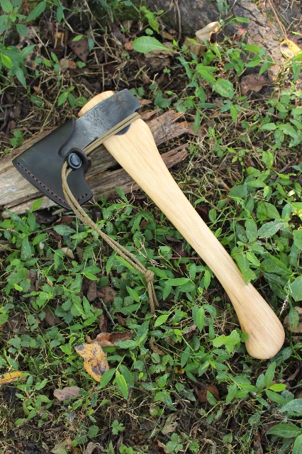 handmade, usa made, usa made axe, hatchet, chopping, wood chopping, outdoor, outdoorsman, survival, backwoodsman, hickory, axe made in america, axes made in the usa, ike bullington, wolf valley forge, valley forge, pack axe, back packing, camping, trail axe, hunting axe, trappers axe, camp axe, bush axe, belt axe, pack axe, leather shoulder rig, chopping axe, leather axe carrier, shoulder sling for axe, carpenter's axe, Wolf Valley Forge, Wolf Valley Forge axe release, Axe Wax, haversack, go back, man purse, man bag, canvas bag, reenactor, reenacting, Trekker Axe, Axe Life