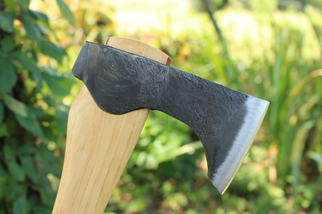 handmade, usa made, usa made axe, hatchet, chopping, wood chopping, outdoor, outdoorsman, survival, backwoodsman, hickory, axe made in america, axes made in the usa, ike bullington, wolf valley forge, valley forge, pack axe, back packing, camping, trail axe, hunting axe, trappers axe, camp axe, bush axe, belt axe, pack axe, leather shoulder rig, chopping axe, leather axe carrier, shoulder sling for axe, carpenter's axe, Wolf Valley Forge, Wolf Valley Forge axe release, Axe Wax, haversack, go back, man purse, man bag, canvas bag, reenactor, reenacting, Trekker Axe, Axe Life