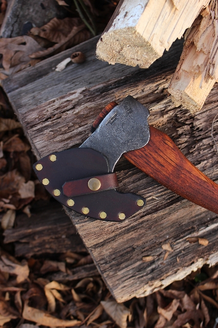 handmade, usa made, usa made axe, hatchet, chopping, wood chopping, outdoor, outdoorsman, survival, backwoodsman, hickory, axe made in america, axes made in the usa, ike bullington, wolf valley forge, valley forge, pack axe, back packing, camping, trail axe, hunting axe, trappers axe, camp axe, bush axe, belt axe, pack axe, leather shoulder rig, chopping axe, leather axe carrier, shoulder sling for axe, carpenter's axe, Wolf Valley Forge, Wolf Valley Forge axe release, Axe Wax, haversack, go bag, man purse, man bag, canvas bag, reenactor, reenacting, Trekker Axe, Axe Life