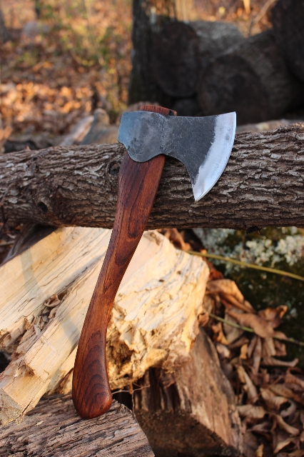 handmade, usa made, usa made axe, hatchet, chopping, wood chopping, outdoor, outdoorsman, survival, backwoodsman, hickory, axe made in america, axes made in the usa, ike bullington, wolf valley forge, valley forge, pack axe, back packing, camping, trail axe, hunting axe, trappers axe, camp axe, bush axe, belt axe, pack axe, leather shoulder rig, chopping axe, leather axe carrier, shoulder sling for axe, carpenter's axe, Wolf Valley Forge, Wolf Valley Forge axe release, Axe Wax, haversack, go bag, man purse, man bag, canvas bag, reenactor, reenacting, Trekker Axe, Axe Life