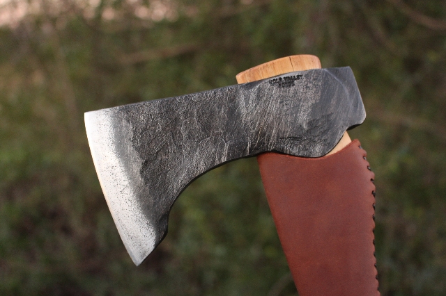 handmade, usa made, usa made axe, hatchet, chopping, wood chopping, outdoor, outdoorsman, survival, backwoodsman, hickory, axe made in america, axes made in the usa, ike bullington, wolf valley forge, valley forge, pack axe, back packing, camping, trail axe, hunting axe, trappers axe, camp axe, bush axe, belt axe, pack axe, leather shoulder rig, chopping axe, leather axe carrier, shoulder sling for axe, carpenter's axe, Wolf Valley Forge, Wolf Valley Forge axe release, Axe Wax, haversack, go bag, man purse, man bag, canvas bag, reenactor, reenacting, Trekker Axe, Axe Life