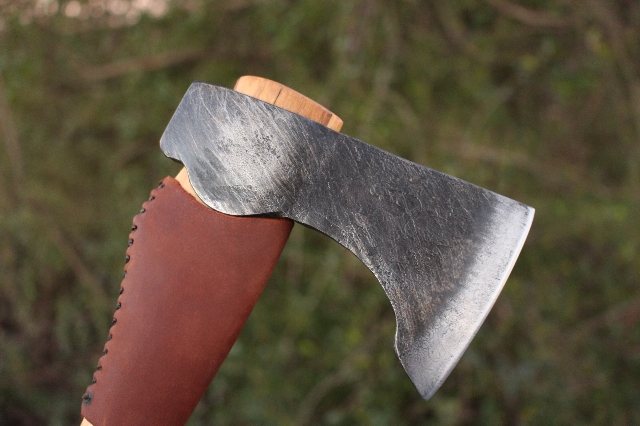 handmade, usa made, usa made axe, hatchet, chopping, wood chopping, outdoor, outdoorsman, survival, backwoodsman, hickory, axe made in america, axes made in the usa, ike bullington, wolf valley forge, valley forge, pack axe, back packing, camping, trail axe, hunting axe, trappers axe, camp axe, bush axe, belt axe, pack axe, leather shoulder rig, chopping axe, leather axe carrier, shoulder sling for axe, carpenter's axe, Wolf Valley Forge, Wolf Valley Forge axe release, Axe Wax, haversack, go bag, man purse, man bag, canvas bag, reenactor, reenacting, Trekker Axe, Axe Life