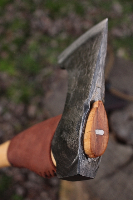 handmade, usa made, usa made axe, hatchet, chopping, wood chopping, outdoor, outdoorsman, survival, backwoodsman, hickory, axe made in america, axes made in the usa, ike bullington, wolf valley forge, valley forge, pack axe, back packing, camping, trail axe, hunting axe, trappers axe, camp axe, bush axe, belt axe, pack axe, leather shoulder rig, chopping axe, leather axe carrier, shoulder sling for axe, carpenter's axe, Wolf Valley Forge, Wolf Valley Forge axe release, Axe Wax, haversack, go bag, man purse, man bag, canvas bag, reenactor, reenacting, Trekker Axe, Axe Life