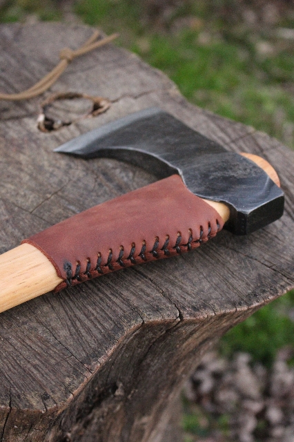 handmade, usa made, usa made axe, hatchet, chopping, wood chopping, outdoor, outdoorsman, survival, backwoodsman, hickory, axe made in america, axes made in the usa, ike bullington, wolf valley forge, valley forge, pack axe, back packing, camping, trail axe, hunting axe, trappers axe, camp axe, bush axe, belt axe, pack axe, leather shoulder rig, chopping axe, leather axe carrier, shoulder sling for axe, carpenter's axe, Wolf Valley Forge, Wolf Valley Forge axe release, Axe Wax, haversack, go bag, man purse, man bag, canvas bag, reenactor, reenacting, Trekker Axe, Axe Life