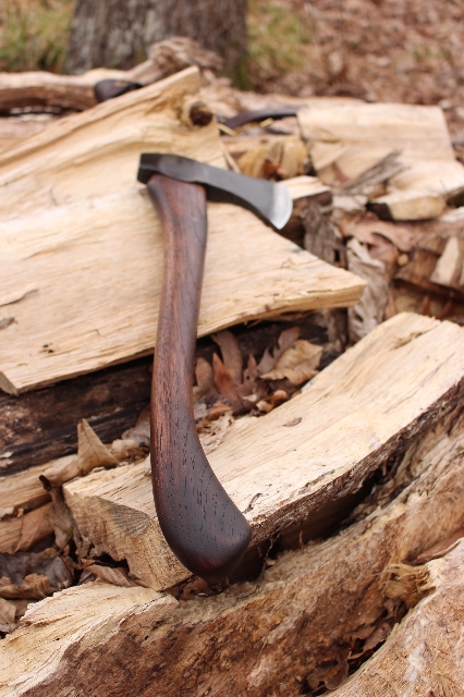 handmade, usa made, usa made axe, hatchet, chopping, wood chopping, outdoor, outdoorsman, survival, backwoodsman, hickory, axe made in america, axes made in the usa, ike bullington, wolf valley forge, valley forge, pack axe, back packing, camping, trail axe, hunting axe, trappers axe, camp axe, bush axe, belt axe, pack axe, leather shoulder rig, chopping axe, leather axe carrier, shoulder sling for axe, carpenter's axe, Wolf Valley Forge, Wolf Valley Forge axe release, Axe Wax, haversack, go bag, man purse, man bag, canvas bag, reenactor, reenacting, Trekker Axe, Axe Life