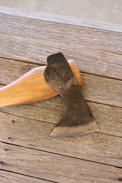 handmade, usa made, usa made axe, hatchet, chopping, wood chopping, outdoor, outdoorsman, survival, backwoodsman, hickory, axe made in america, axes made in the usa, ike bullington, wolf valley forge, valley forge, pack axe, back packing, camping, trail axe, hunting axe, trappers axe, camp axe, bush axe, belt axe, pack axe, leather shoulder rig, chopping axe, leather axe carrier, shoulder sling for axe, carpenter's axe, Wolf Valley Forge, Wolf Valley Forge axe release, Axe Wax, haversack, go bag, man purse, man bag, canvas bag, reenactor, reenacting, Trekker Axe, Axe Life