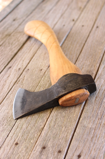 handmade, usa made, usa made axe, hatchet, chopping, wood chopping, outdoor, outdoorsman, survival, backwoodsman, hickory, axe made in america, axes made in the usa, ike bullington, wolf valley forge, valley forge, pack axe, back packing, camping, trail axe, hunting axe, trappers axe, camp axe, bush axe, belt axe, pack axe, leather shoulder rig, chopping axe, leather axe carrier, shoulder sling for axe, carpenter's axe, Wolf Valley Forge, Wolf Valley Forge axe release, Axe Wax, haversack, go bag, man purse, man bag, canvas bag, reenactor, reenacting, Trekker Axe, Axe Life