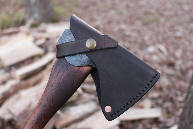 handmade, usa made, usa made axe, hatchet, chopping, wood chopping, outdoor, outdoorsman, survival, backwoodsman, hickory, axe made in america, axes made in the usa, ike bullington, wolf valley forge, valley forge, pack axe, back packing, camping, trail axe, hunting axe, trappers axe, camp axe, bush axe, belt axe, pack axe, leather shoulder rig, chopping axe, leather axe carrier, shoulder sling for axe, carpenter's axe, Wolf Valley Forge, Wolf Valley Forge axe release, Axe Wax, haversack, go bag, man purse, man bag, canvas bag, reenactor, reenacting, Trekker Axe, Axe Life