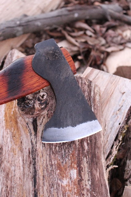 handmade, usa made, usa made axe, hatchet, chopping, wood chopping, outdoor, outdoorsman, survival, backwoodsman, hickory, axe made in america, axes made in the usa, ike bullington, wolf valley forge, valley forge, pack axe, back packing, camping, trail axe, hunting axe, trappers axe, camp axe, bush axe, belt axe, pack axe, leather shoulder rig, chopping axe, leather axe carrier, shoulder sling for axe, carpenter's axe, Wolf Valley Forge, Wolf Valley Forge axe release, Axe Wax, haversack, go bag, man purse, man bag, canvas bag, reenactor, reenacting, Trekker Axe, Axe Life