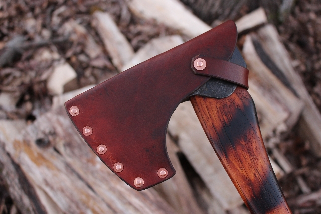 handmade, usa made, usa made axe, hatchet, chopping, wood chopping, outdoor, outdoorsman, survival, backwoodsman, hickory, axe made in america, axes made in the usa, ike bullington, wolf valley forge, valley forge, pack axe, back packing, camping, trail axe, hunting axe, trappers axe, camp axe, bush axe, belt axe, pack axe, leather shoulder rig, chopping axe, leather axe carrier, shoulder sling for axe, carpenter's axe, Wolf Valley Forge, Wolf Valley Forge axe release, Axe Wax, haversack, go bag, man purse, man bag, canvas bag, reenactor, reenacting, Trekker Axe, Axe Life