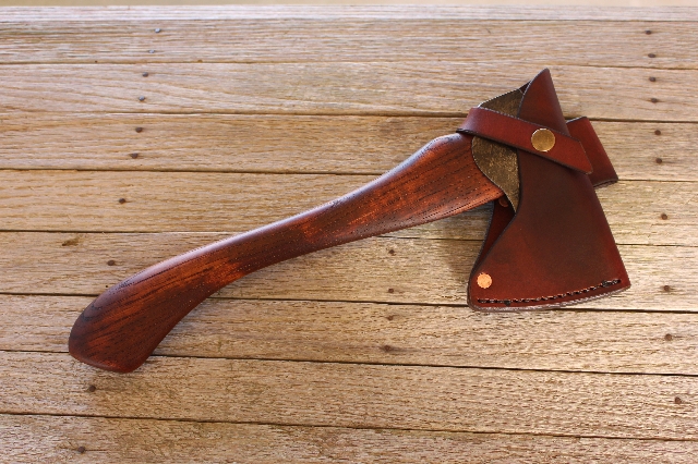 handmade, usa made, usa made axe, hatchet, chopping, wood chopping, outdoor, outdoorsman, survival, backwoodsman, hickory, axe made in america, axes made in the usa, ike bullington, wolf valley forge, valley forge, pack axe, back packing, camping, trail axe, hunting axe, trappers axe, camp axe, bush axe, belt axe, pack axe, leather shoulder rig, chopping axe, leather axe carrier, shoulder sling for axe, carpenter's axe, Wolf Valley Forge, Wolf Valley Forge axe release, Axe Wax, haversack, go bag, man purse, man bag, canvas bag, reenactor, reenacting, Trekker Axe, Axe Life