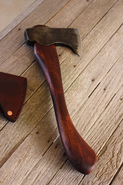 handmade, usa made, usa made axe, hatchet, chopping, wood chopping, outdoor, outdoorsman, survival, backwoodsman, hickory, axe made in america, axes made in the usa, ike bullington, wolf valley forge, valley forge, pack axe, back packing, camping, trail axe, hunting axe, trappers axe, camp axe, bush axe, belt axe, pack axe, leather shoulder rig, chopping axe, leather axe carrier, shoulder sling for axe, carpenter's axe, Wolf Valley Forge, Wolf Valley Forge axe release, Axe Wax, haversack, go bag, man purse, man bag, canvas bag, reenactor, reenacting, Trekker Axe, Axe Life