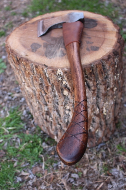 handmade, usa made, usa made axe, hatchet, chopping, wood chopping, outdoor, outdoorsman, survival, backwoodsman, hickory, axe made in america, axes made in the usa, ike bullington, wolf valley forge, valley forge, pack axe, back packing, camping, trail axe, hunting axe, trappers axe, camp axe, bush axe, belt axe, pack axe, leather shoulder rig, chopping axe, leather axe carrier, shoulder sling for axe, carpenter's axe, Wolf Valley Forge, Wolf Valley Forge axe release, Axe Wax, haversack, go bag, man purse, man bag, canvas bag, reenactor, reenacting, Trekker Axe, Axe Life