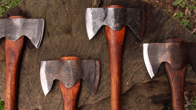 handmade, usa made, usa made axe, hatchet, chopping, wood chopping, outdoor, outdoorsman, survival, backwoodsman, hickory, axe made in america, axes made in the usa, ike bullington, wolf valley forge, valley forge, pack axe, back packing, camping, trail axe, hunting axe, trappers axe, camp axe, bush axe, belt axe, pack axe, leather shoulder rig, chopping axe, leather axe carrier, shoulder sling for axe, carpenter's axe, Wolf Valley Forge, Wolf Valley Forge axe release, Axe Wax, haversack, go bag, man purse, man bag, canvas bag, reenactor, reenacting, Trekker Axe, Axe Life