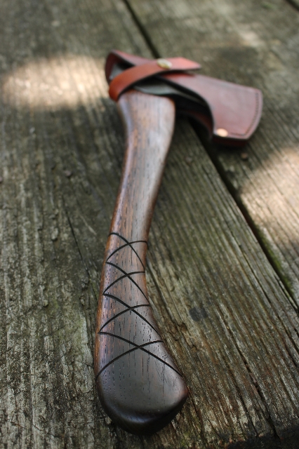 handmade, usa made, usa made axe, hatchet, chopping, wood chopping, outdoor, outdoorsman, survival, backwoodsman, hickory, 

axe made in america, axes made in the usa, ike bullington, wolf valley forge, valley forge, pack axe, back packing, camping, trail axe, 

hunting axe, trappers axe, camp axe, bush axe, belt axe, pack axe, leather shoulder rig, chopping axe, leather axe carrier, shoulder sling 

for axe, carpenter's axe, Wolf Valley Forge, Wolf Valley Forge axe release, Axe Wax, haversack, go bag, man purse, man bag, canvas 

bag, reenactor, reenacting, Trekker Axe, Axe Life