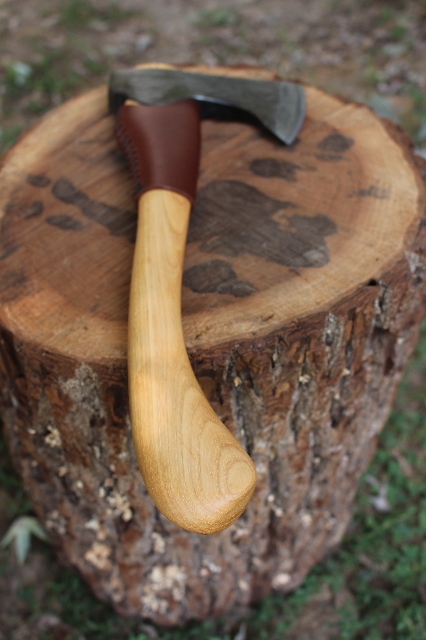 handmade, usa made, usa made axe, hatchet, chopping, wood chopping, outdoor, outdoorsman, survival, backwoodsman, hickory, axe made in america, axes made in the usa, ike bullington, wolf valley forge, valley forge, pack axe, back packing, camping, trail axe, hunting axe, trappers axe, camp axe, bush axe, belt axe, pack axe, leather shoulder rig, chopping axe, leather axe carrier, shoulder sling for axe, carpenter's axe, Wolf Valley Forge, Wolf Valley Forge axe release, Axe Wax, haversack, go bag, man purse, man bag, canvas bag, reenactor, reenacting, Trekker Axe, Axe Life