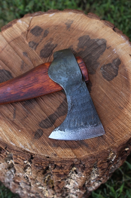 handmade, usa made, usa made axe, hatchet, chopping, wood chopping, outdoor, outdoorsman, survival, backwoodsman, hickory, axe made in america, axes made in the usa, ike bullington, wolf valley forge, valley forge, pack axe, back packing, camping, trail axe, hunting axe, trappers axe, camp axe, bush axe, belt axe, pack axe, leather shoulder rig, chopping axe, leather axe carrier, shoulder sling for axe, carpenter's axe, Wolf Valley Forge, Wolf Valley Forge axe release, Axe Wax, haversack, go bag, man purse, man bag, canvas bag, reenactor, reenacting, Trekker Axe, Axe Life