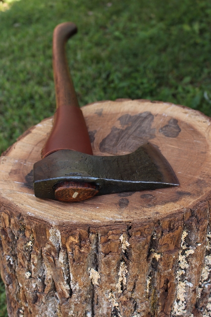 handmade, usa made, usa made axe, hatchet, chopping, wood chopping, outdoor, outdoorsman, survival, backwoodsman, hickory, axe made in america, axes made in the usa, ike bullington, wolf valley forge, valley forge, pack axe, back packing, camping, trail axe, hunting axe, trappers axe, camp axe, bush axe, belt axe, pack axe, leather shoulder rig, chopping axe, leather axe carrier, shoulder sling for axe, carpenter's axe, Wolf Valley Forge, Wolf Valley Forge axe release, Axe Wax, haversack, go bag, man purse, man bag, canvas bag, reenactor, reenacting, Trekker Axe, Axe Life